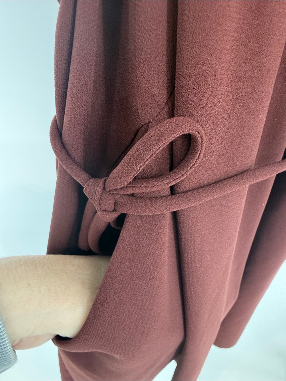 Aritzia Wilfred Sabine Dress Purple Maroon Size Small - Picture 6 of 11